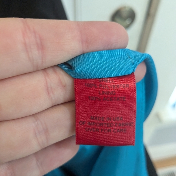 Vintage Burns Asian Inspired Black Midi Dress - Picture 4 of 5